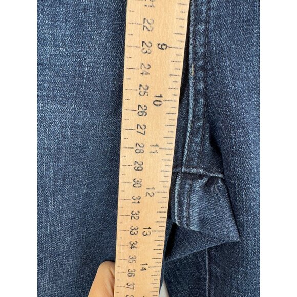 NYDJ Lift tuck Marilyn Straight jeans stretchy comfy preppy 90s sz 16 - Picture 5 of 9